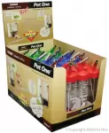 Pet One Deluxe Drinking Bottle Clear (125ml) 24/Set Display Box