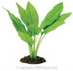 Aqua One  Silk Plant-Amazon Broad Leaf 13cm