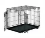 Dog Crate Dble Door 42in