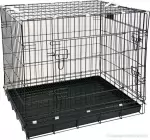 Pet One D30 Collapsible Cage (Black) L 76 x W 54 x H 64.5cm