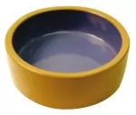Dog Bowl Stoneware Brown